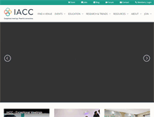 Tablet Screenshot of iacconline.org